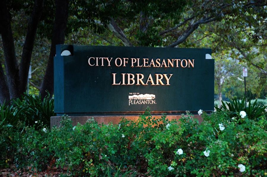 Pleasanton Public Library community room in Pleasanton