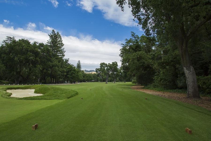 Diablo Country Club garden terrace in Danville