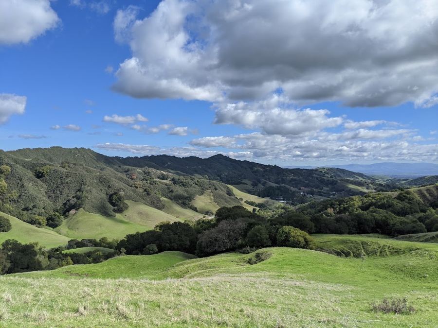 Las Trampas Regional Wilderness staging area in San Ramon
