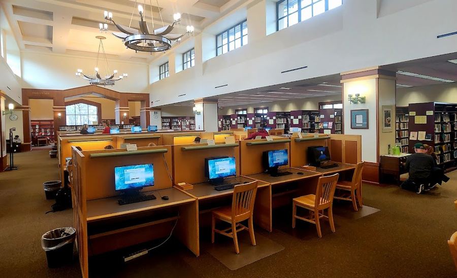 Danville Library community room in Danville