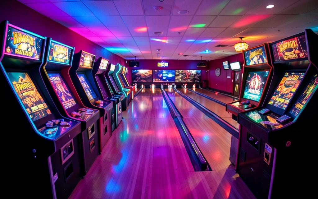 Games & Arcade Party birthday party setup ideas